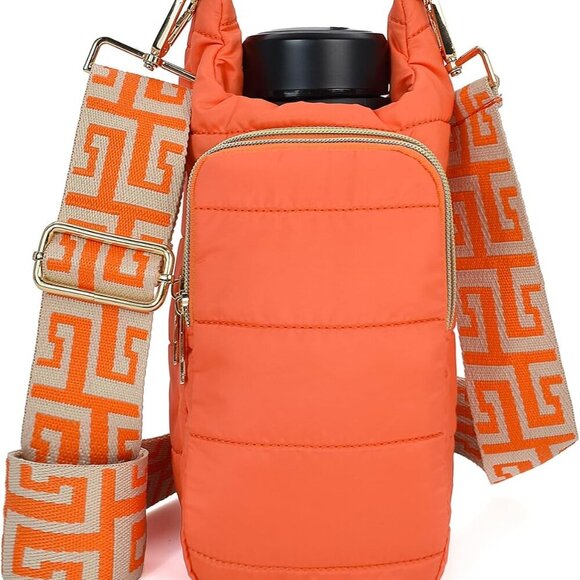 Stylish Quilted Sports Pouch Bag with Adjustable Strap - Perfect for Women - Picture 1 of 6